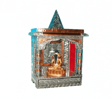 House altar (Mandir) Wood-Aluminium-Buyer