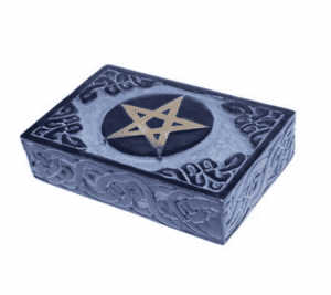 Tarot Box Pentagram Soapstone