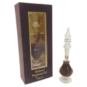 Fragrance Oil In Hand Blown Bottle Patchouli