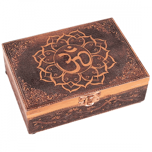 Tarot Or Jewellery Box Ohm Copper Colour