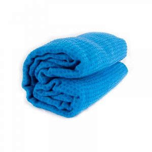 Yoga Towel Silicon Anti-skid Blue