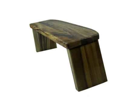 Meditation Bench Acacia Wood Foldable