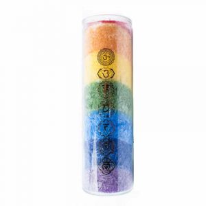 Odour candle Stearin 7 Chakras