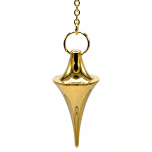 Pendulum Brass Gold plated (20 grams - 4 cm)
