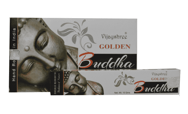 Golden Nag Incense Buddha (12 packets)