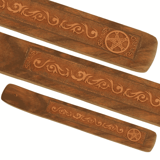Incense plank Pentagram