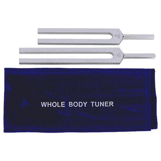 Tuning forks C  G for The Whole Body