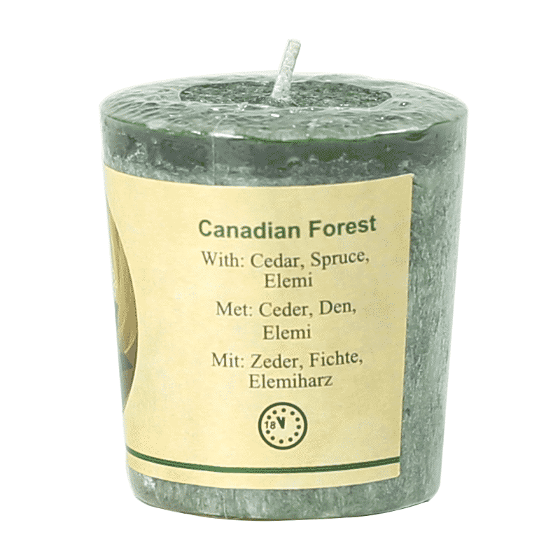 Chill-Out Scented Candle Canadian Forest Stearine