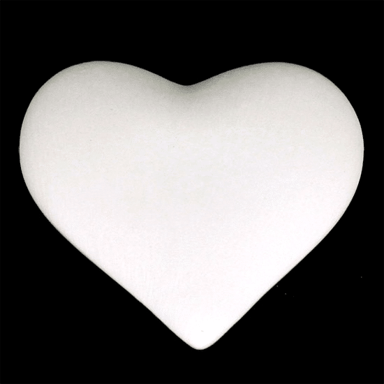 Odourstone Heart Odourstone White