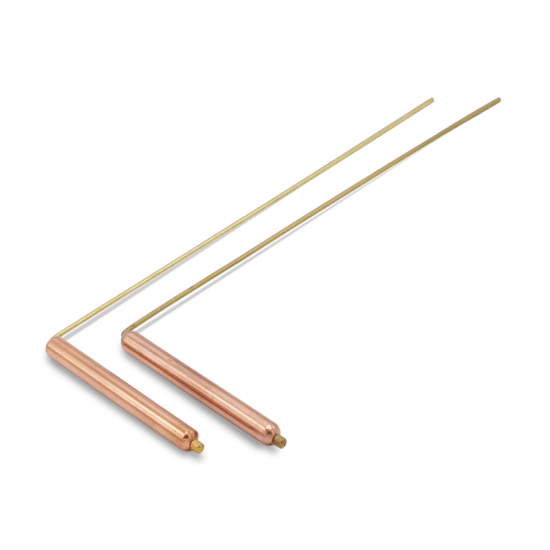 Dowsing rod (Per pair) Brass-Buyer (29 x 8 cm)