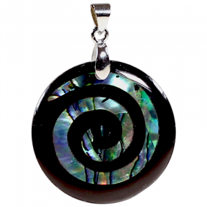 Pendant Spiral Mother of Pearl