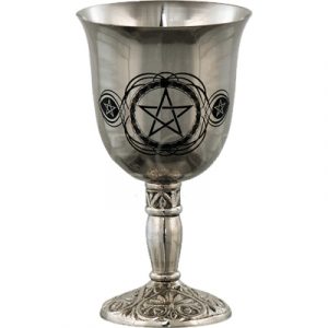 Stainless Steel Cup with Print - Pentagram Chalice