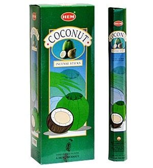 HEM Incense Coconut (6 packs)