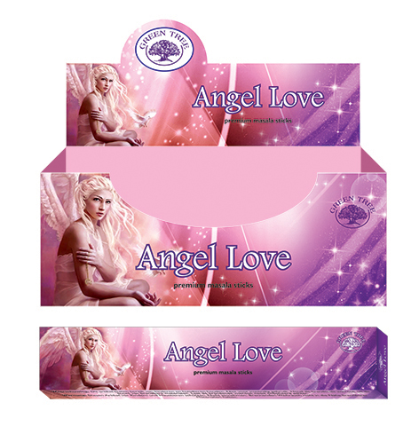 Green Tree Incense Angel Love (12 packs)