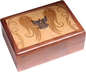 Jewelry box with Engel Engraved