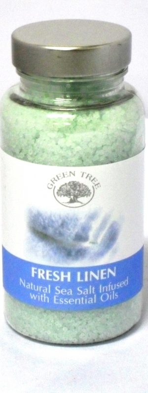 Green Tree Odour Salt Fresh Linen (Contents 180 grams)