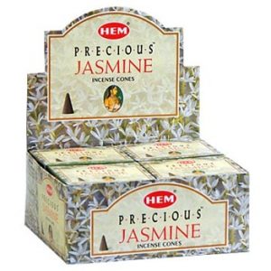 HEM Incense Cone Precious Jasmine (12 packets)