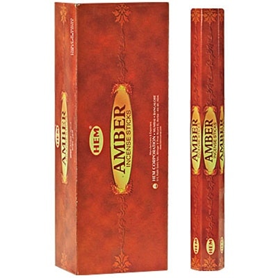 HEM Incense Amber (6 packages)