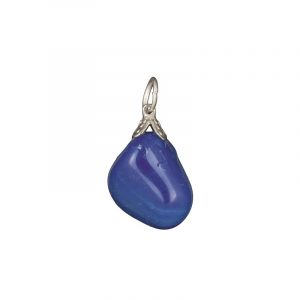 Gemstone Pendant Agate Blue (Small)