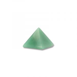 Pyramid Gemstone Aventurine Green (25 mm)