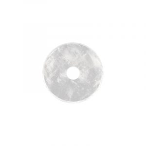 Gemstone Rock Crystal Donut (50 mm)