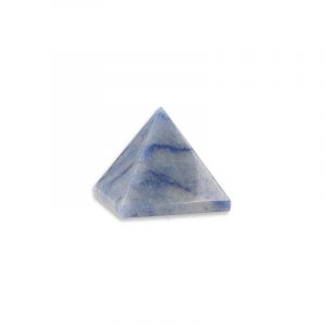 Pyramid Gemstone Blue Quartz (25 mm)