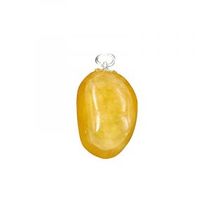 Gemstone Pendant Calcite Yellow