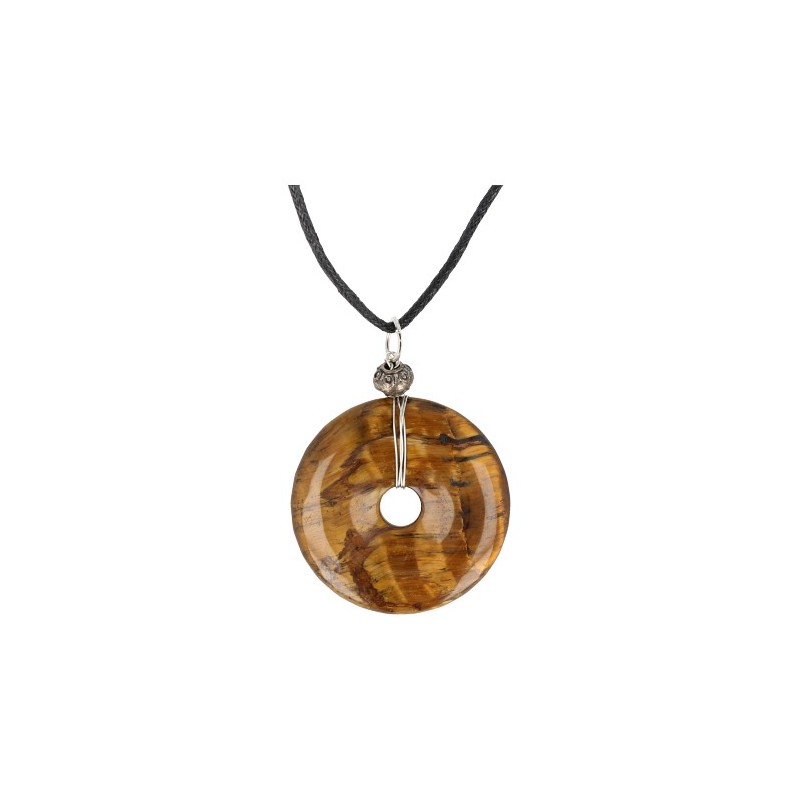 Donuthier Tiger eye on Cord (40 mm)
