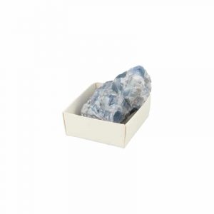 Crude Gemstone in a Box Calcite Blue