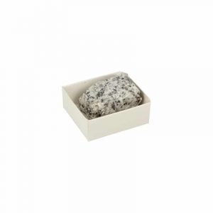 Raw gemstone in Box Granite