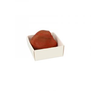 Raw Gemstone in Box Jasper Red