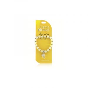 Gemstones Fashion Bracelet New Jade - Aquarius (Model 31)