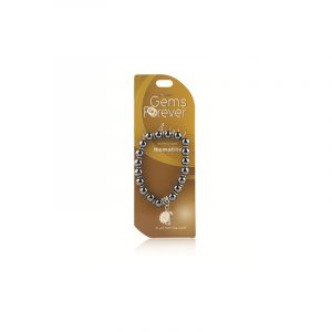 Gemstones Fashion Bracelet Hematite - Aries (Model 33)