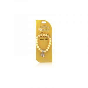Gemstones Fashion Bracelet Honey Jade - Cancer (Model 36)