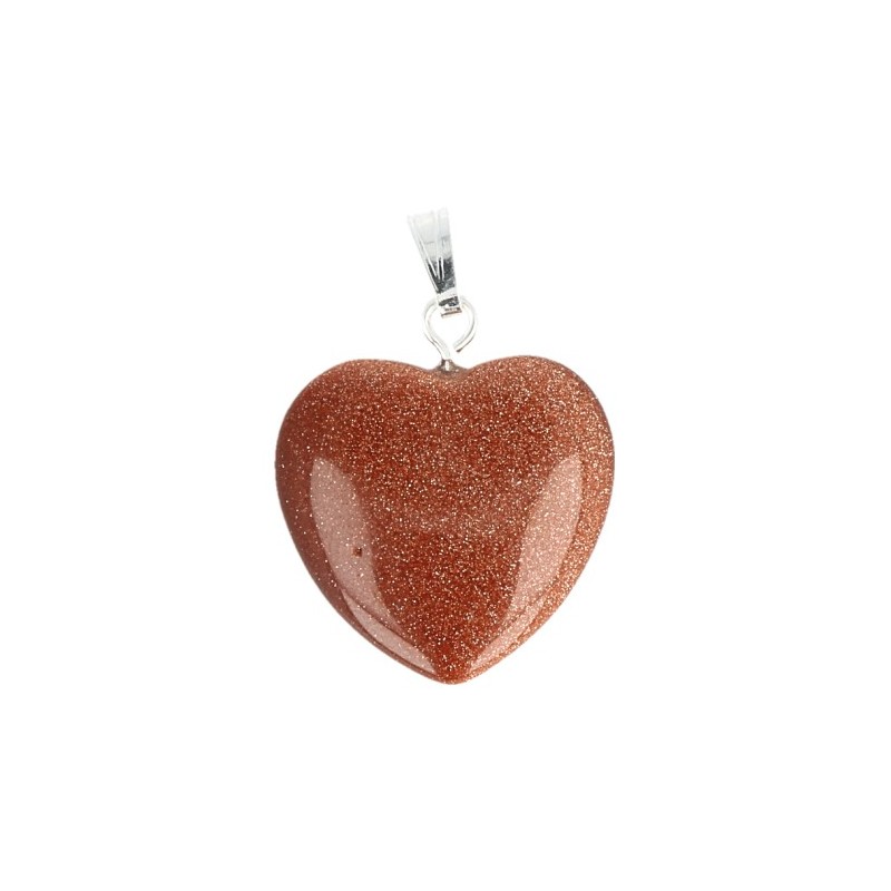 Heart-shaped Gemstones Pendant Goldfluss (20 mm)