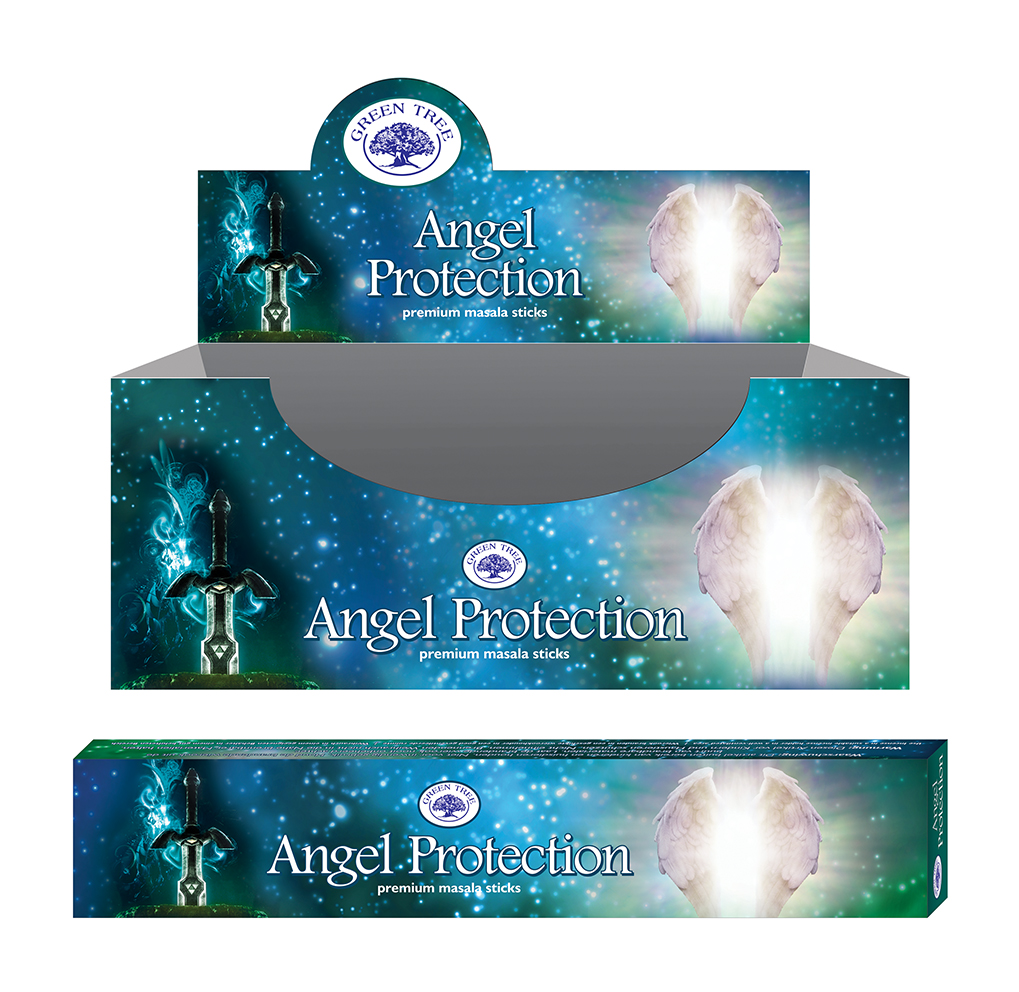 Green Tree Incense Angel Protection (12 packs)