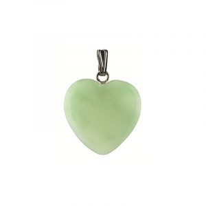 Hartvormige Edelstenen Hanger Jade (20 mm)