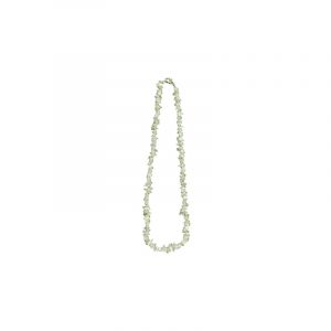 Gemstone Chip Necklace Jade