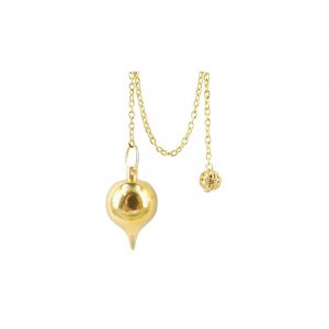 Pendulum Brass Spherical with Gold Colour Point