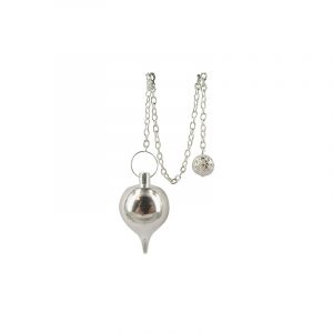 Pendulum Brass Bell with Point Silver Color