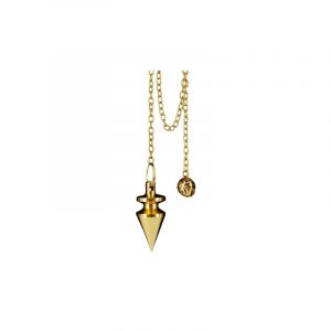 Pendulum Brass Point with Roof Gold colour