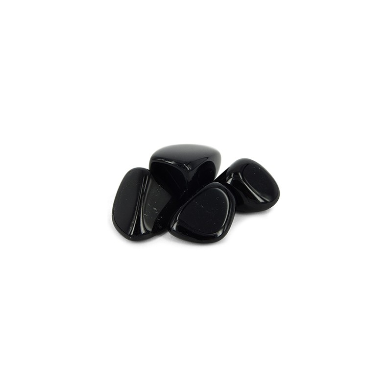 Drumstones Obsidian Black (20-40 mm) - 50 grams