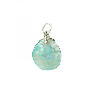 Gemstone Pendant Mother of pearl Green