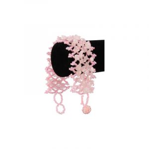 Gemstones Bracelet Pink Quartz (18-20 cm)