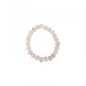 Gemstones Bracelet Pink Quartz (Beads - 8 mm)