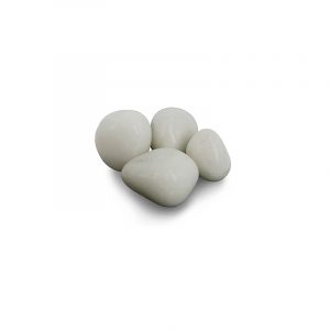 Drumstones Snow quartz (20-40 mm) - 50 grams