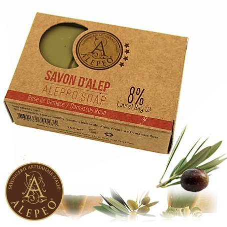 Organic Aleppo Olive soap Lavender Olive soap