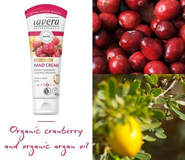 Organic Cranberry Argan Organic Hand Cream