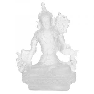 Statue of White Tara (Transparent White)