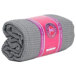 Yoga Towel PVC Non-Slip Grey